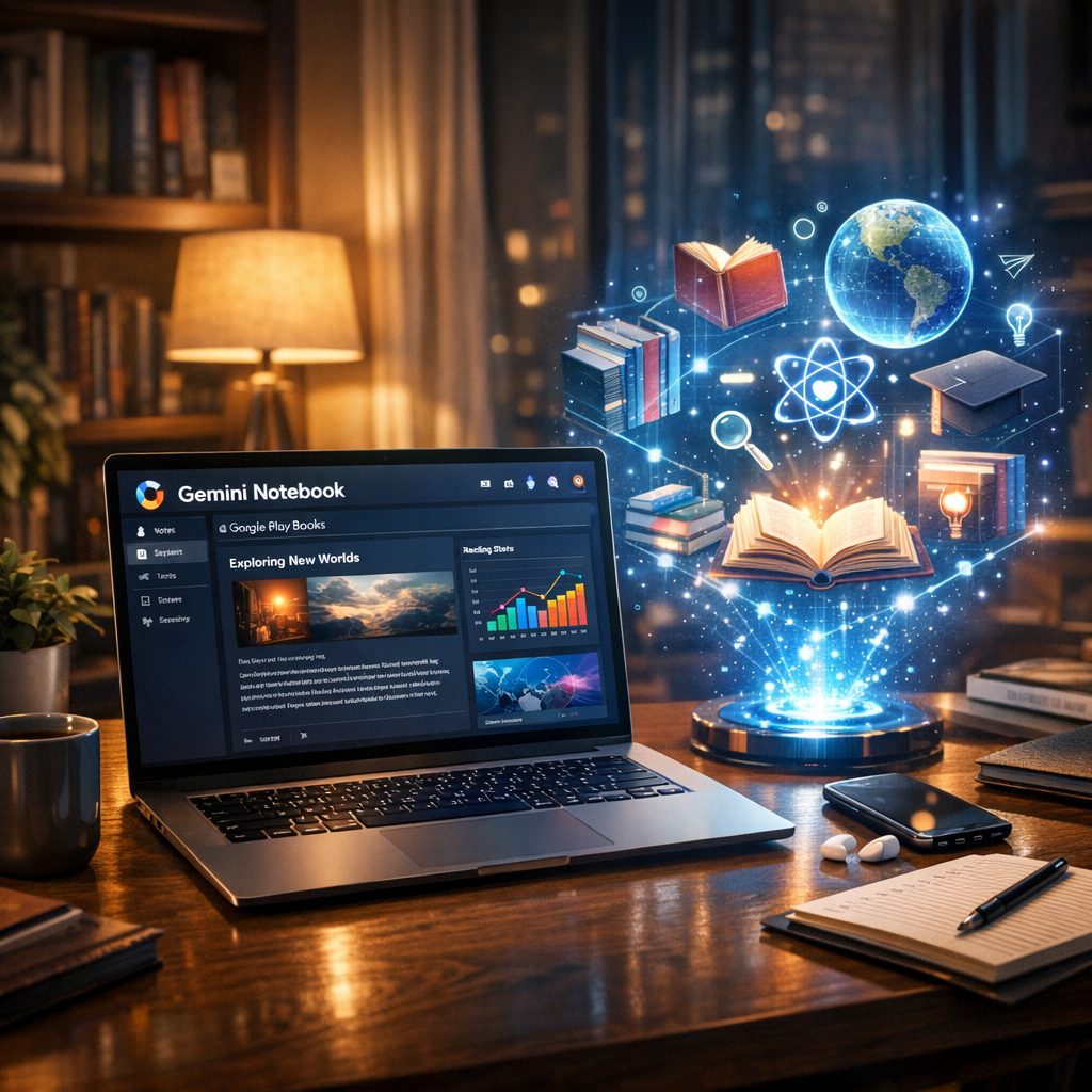 Unlocking New Dimensions of Knowledge: Leveraging Gemini Notebook's Google Play Books Integration