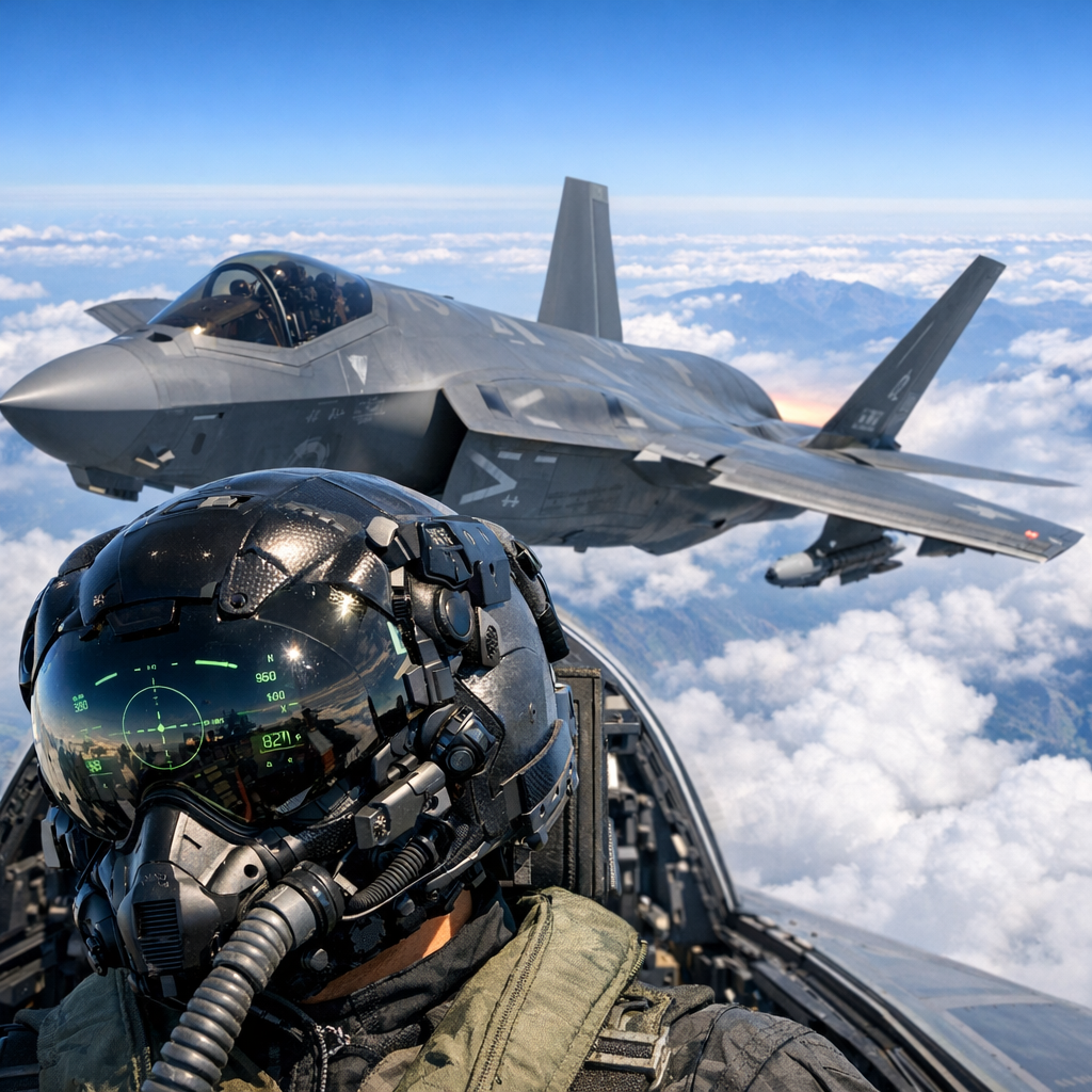 The Cutting-Edge Technology of F-35 Helmets and Their Journey Through Military Scrutiny