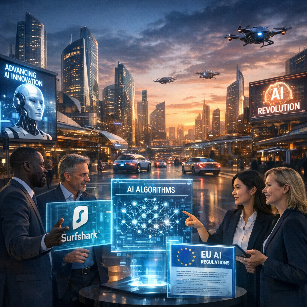 New Developments in AI: EU Regulations, Surfshark's Strategy Shift, and Smallest.ai's Breakthrough