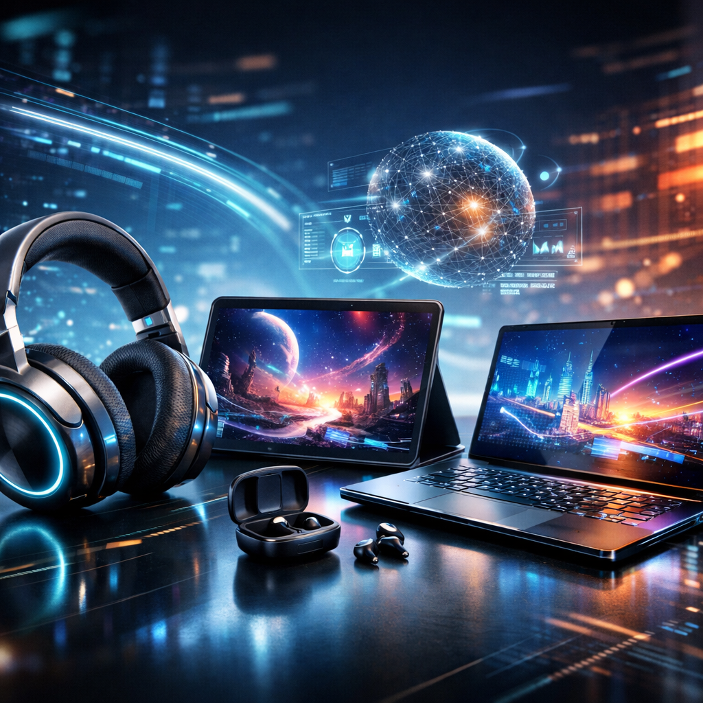 Exploring the Latest Tech Trends: From Headphones to Portable Displays