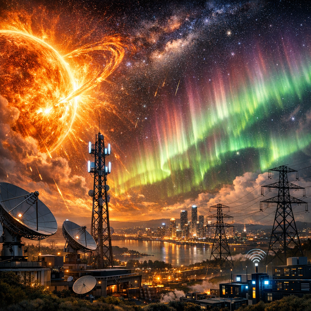 Understanding the Impact of a Solar Storm on Modern Technology