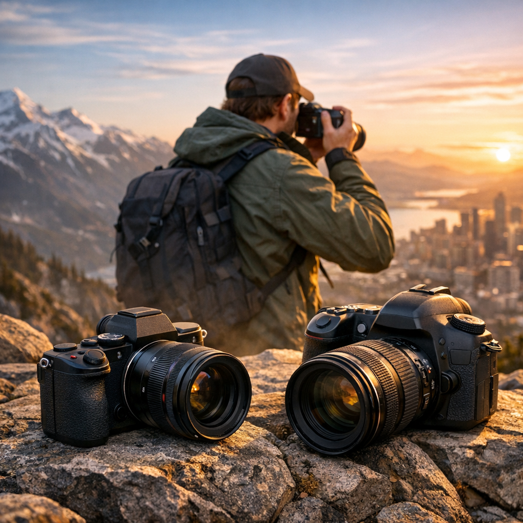 Choosing Between Mirrorless and DSLR Cameras: A Comprehensive Guide