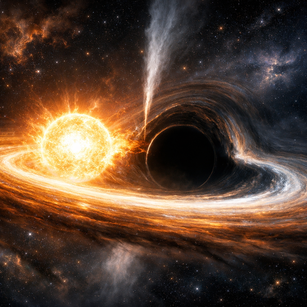Unveiling the Mysteries of the Cosmos: The Discovery of a Black Hole Star