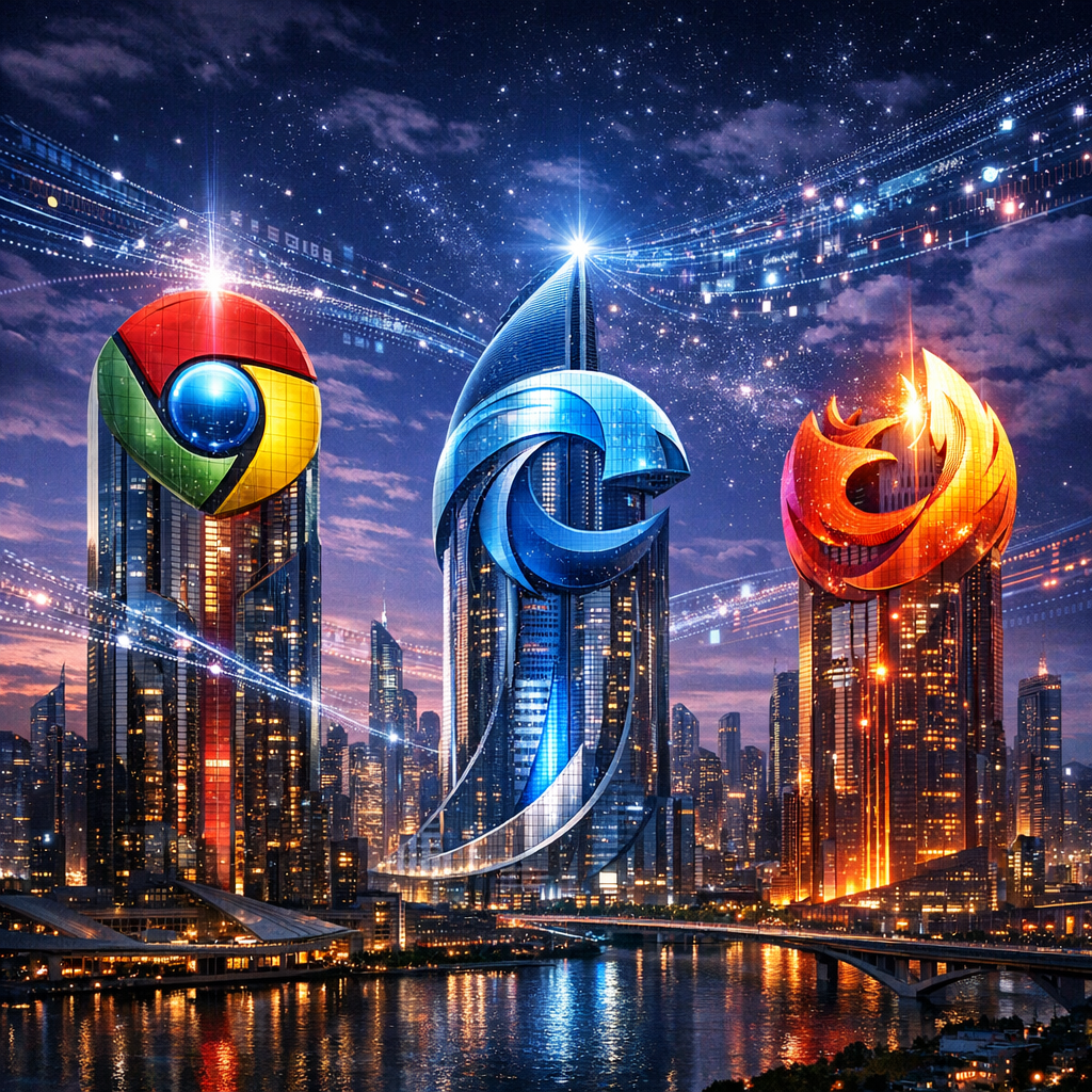 The Battle of AI Browsers: Chrome, Edge, and Firefox