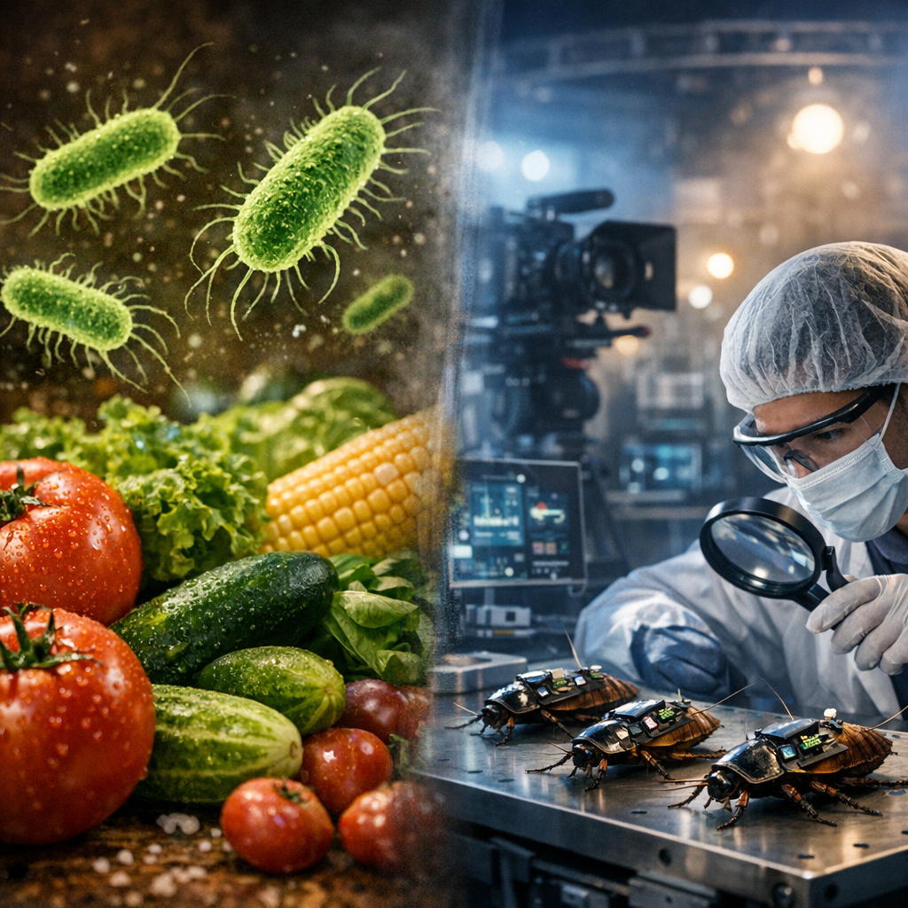 The Unseen Threats and Innovations: Salmonella, Cyborg Cockroaches, and Entertainment